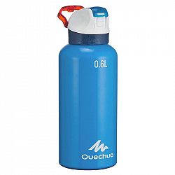 QUECHUA Hliníková Fľaša 900 0,6l Modrá