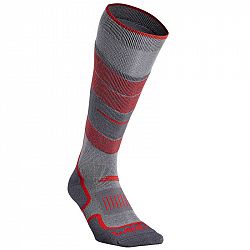 WEDZE Ponožky 300 Sivo-červené