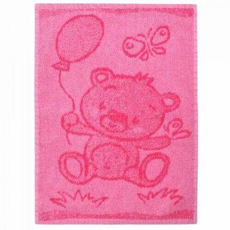Profod Detský uterák Bear pink, 30 x 50 cm