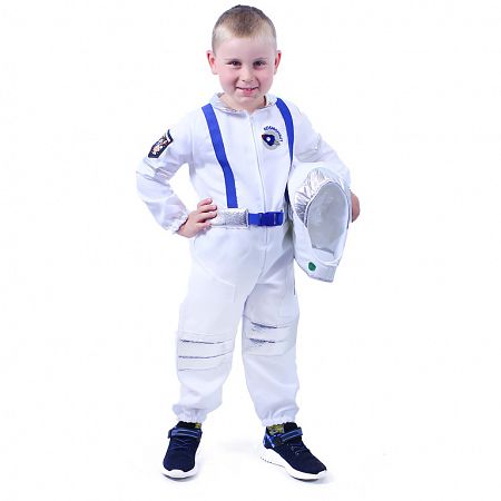 Rappa Detský kostým Astronaut/Kozmonaut, veľ. S, 